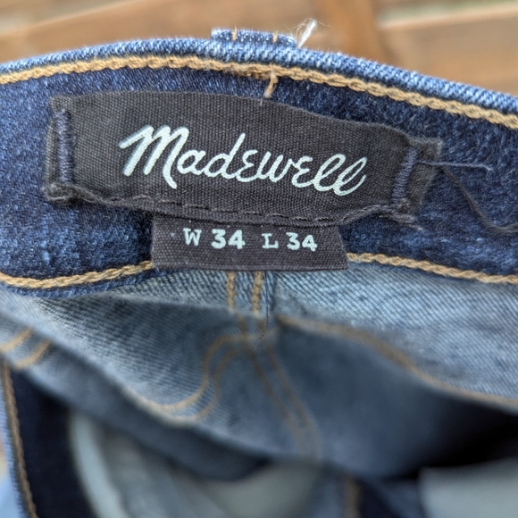 Madewell Indigo Blue Denim Jeans - Picture 8 of 8